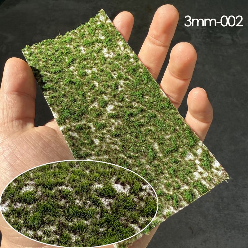 Board Game Ww2 - Height 3MM Miniature Artificial Wetland Moss