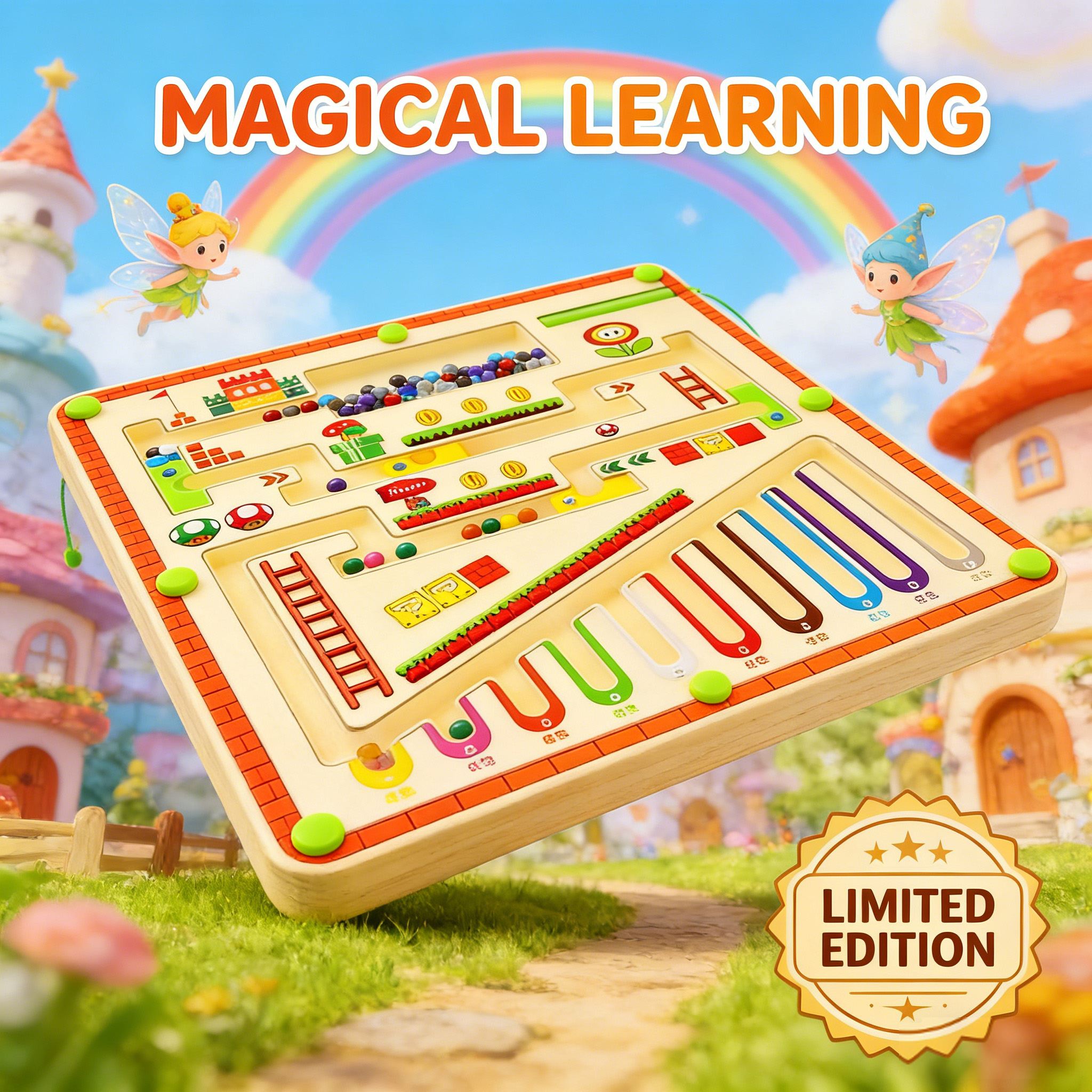 Board Game Nature - New Children's Magnetic Sorting Games Montessori