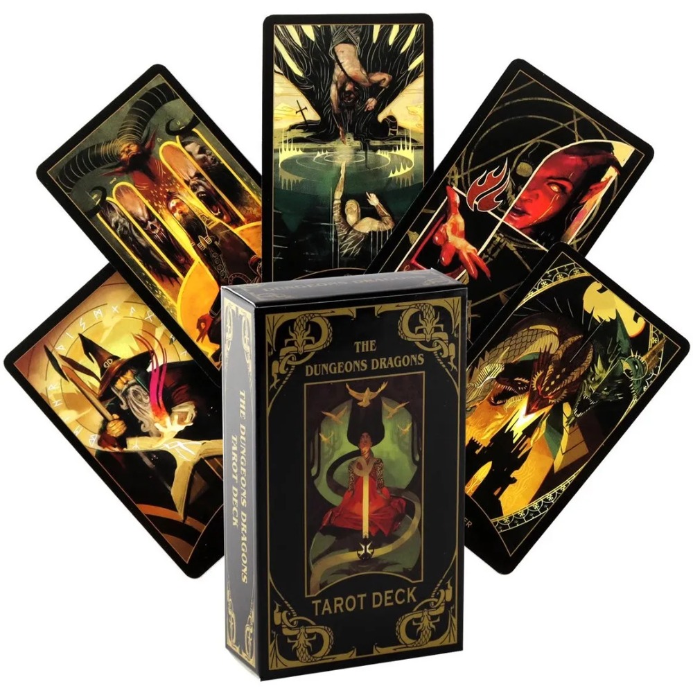 Board Game With Chips - Cartas De Tarot The Dungeon &