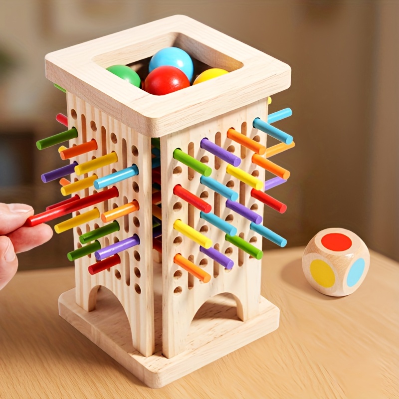 Board Game Education - Wooden Stick Toys, Wooden Educational Toys,
