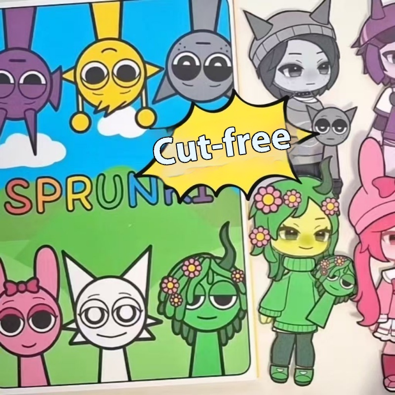 Board Game Simple - No Cutting Rhythm Box Sprunki Quiet
