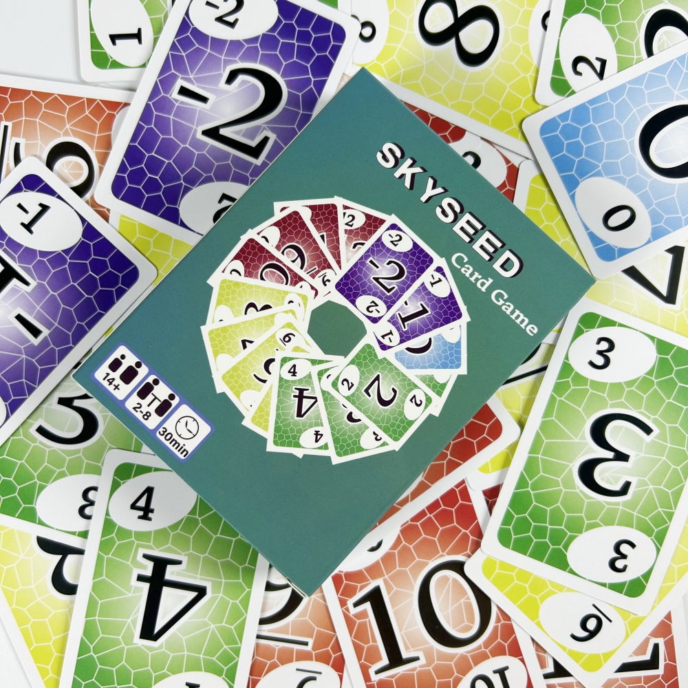 Board Game Simple - Skyseed Card Game 150 Playing Cards