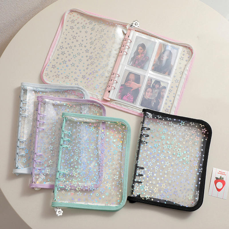 Board Game Book - A5 Star Zipper Binder Photocards Girl