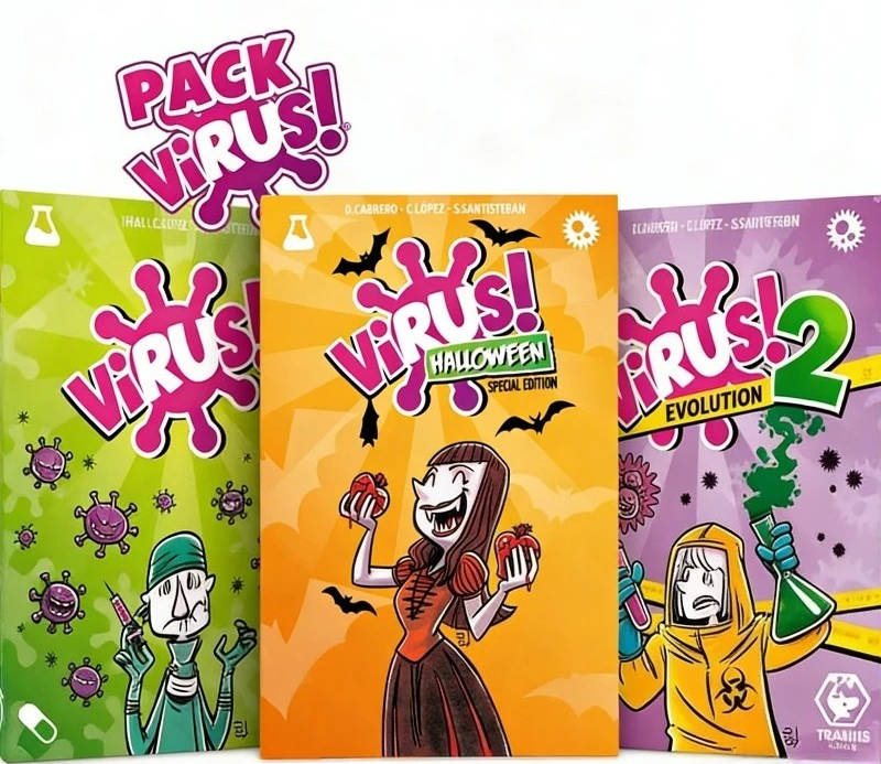 Board Game Virus - The latest Virus virus infection card
