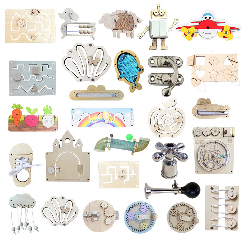 Board Game Nature - Kids Busy Board DIY Accessories Baby