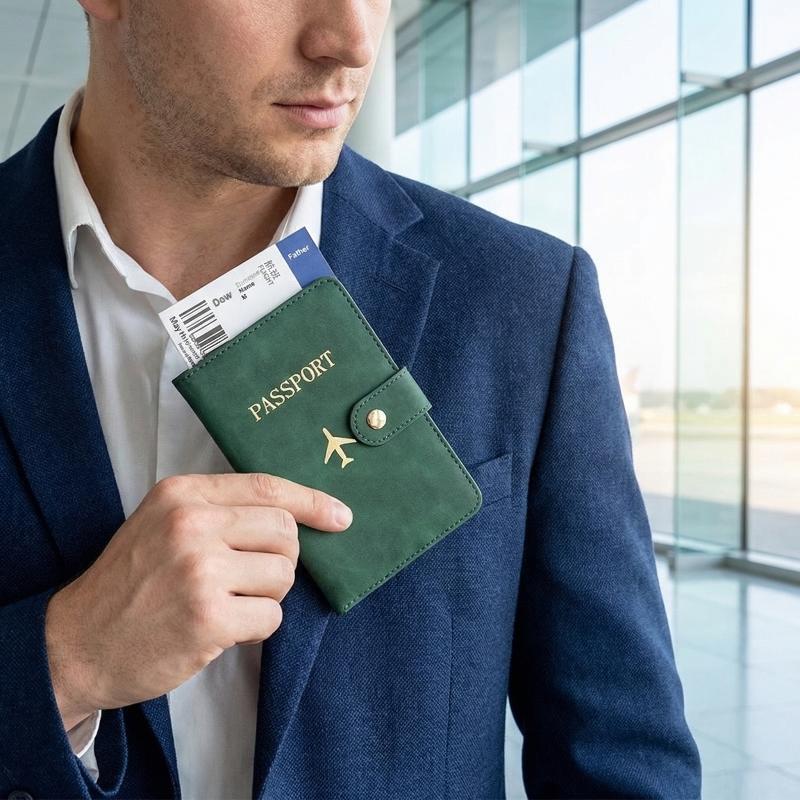 Board Game Book - Waterproof Passport Holder Covers Case Travel