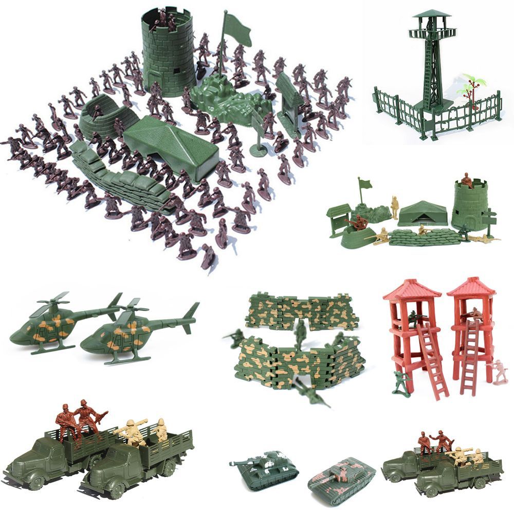 Board Game Ww2 - Toy Model Action Figure Plastic Soldiers