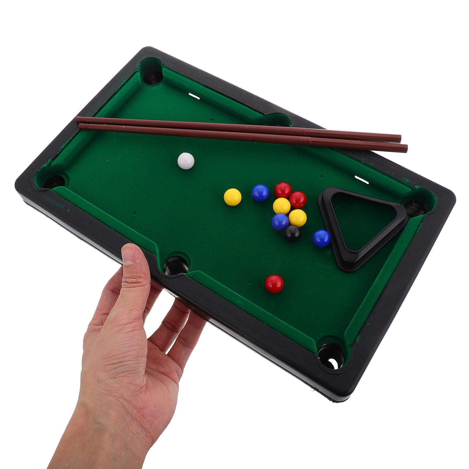 Board Game Simple - Pool Table Children Mini Miniature Billiard
