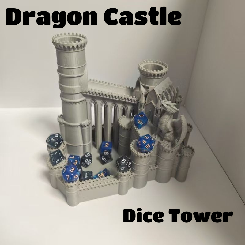 Large Size Dragon Castle Dice  - Board Game Design ulasan dan harga