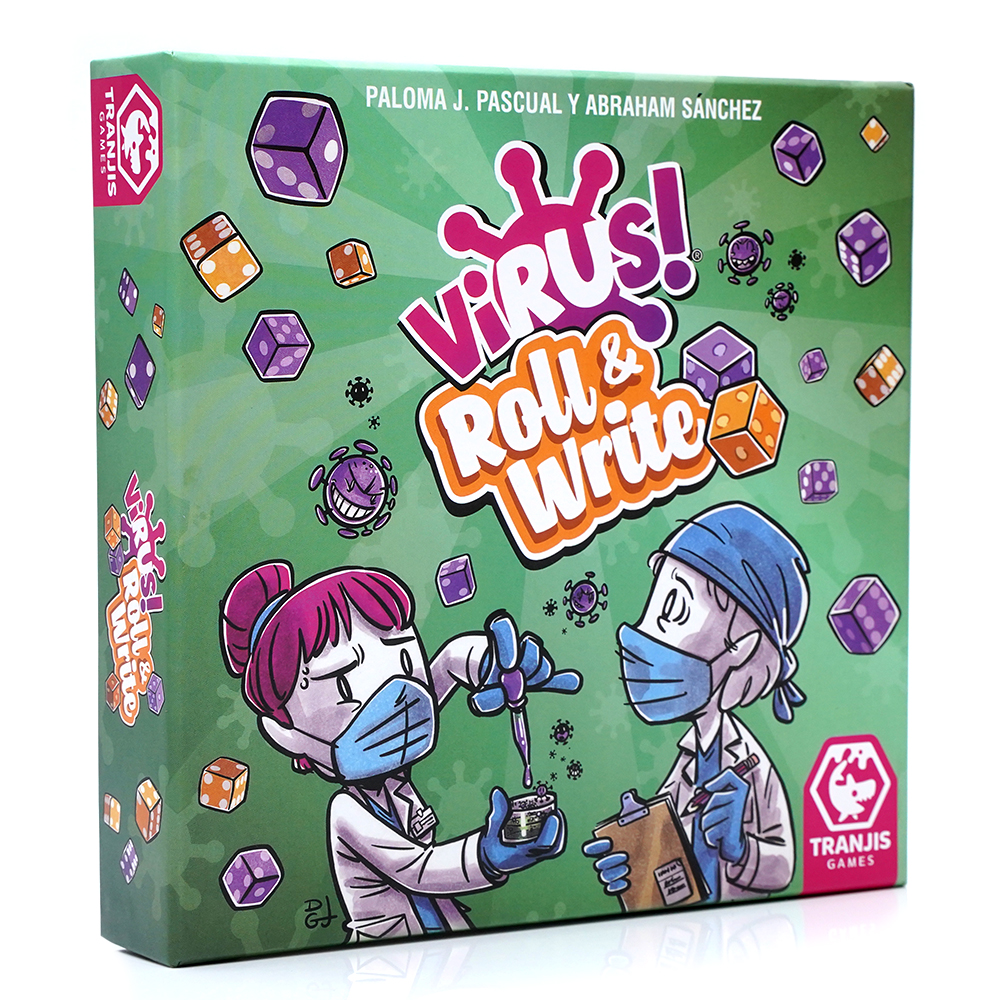 Virus roll & write Un divertid - Board Game Virus ulasan dan harga