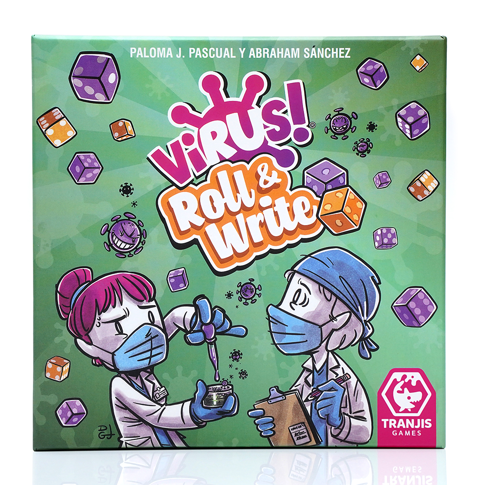 Virus roll & write Un divertid - Board Game Virus ulasan dan harga