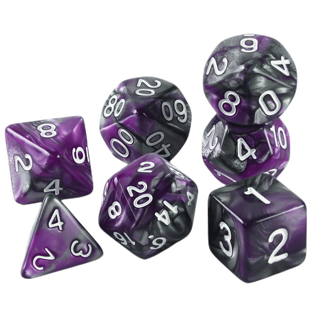 DND Dice Set 7pcs Mixing Color - Board Game Arena ulasan dan harga