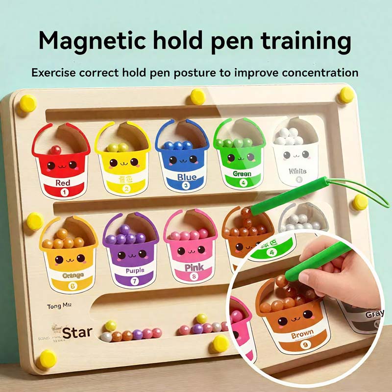 New Children's Magnetic Sortin - Board Game Nature ulasan dan harga