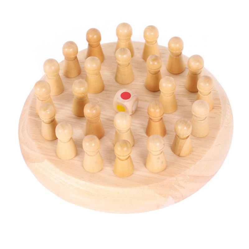 Wooden Memory Match Stick Ches - Board Game Oath ulasan dan harga