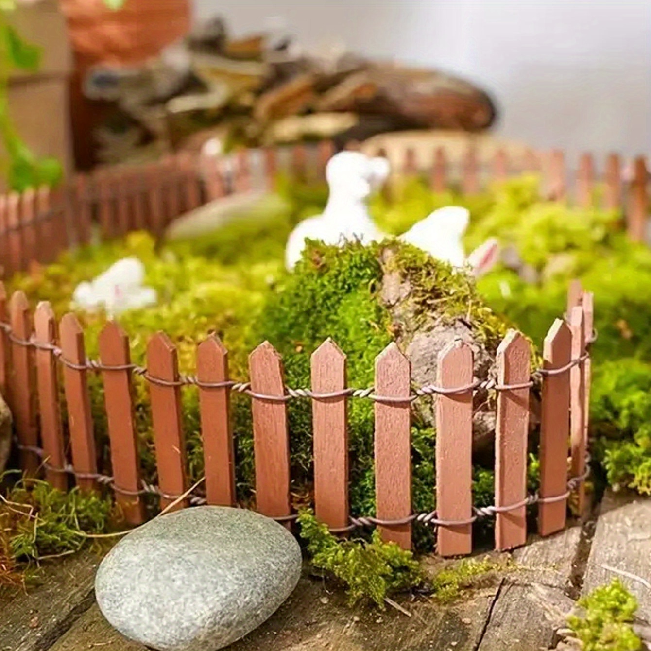 90cm Wooden Fence Model for Ga - Board Game Ww2 ulasan dan harga