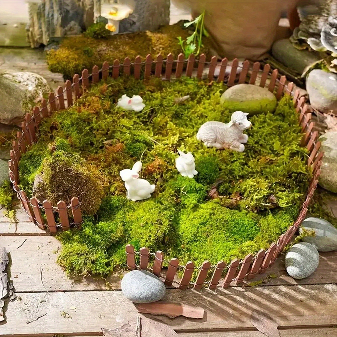 90cm Wooden Fence Model for Ga - Board Game Ww2 ulasan dan harga