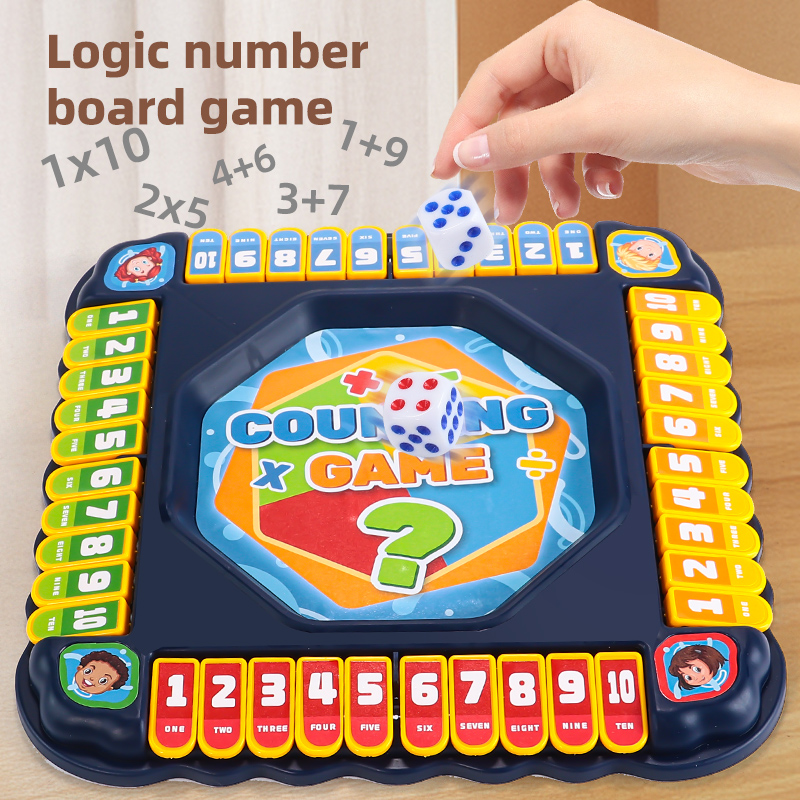 Blue Number Flip Tabletop Game - Board Game Arena ulasan dan harga