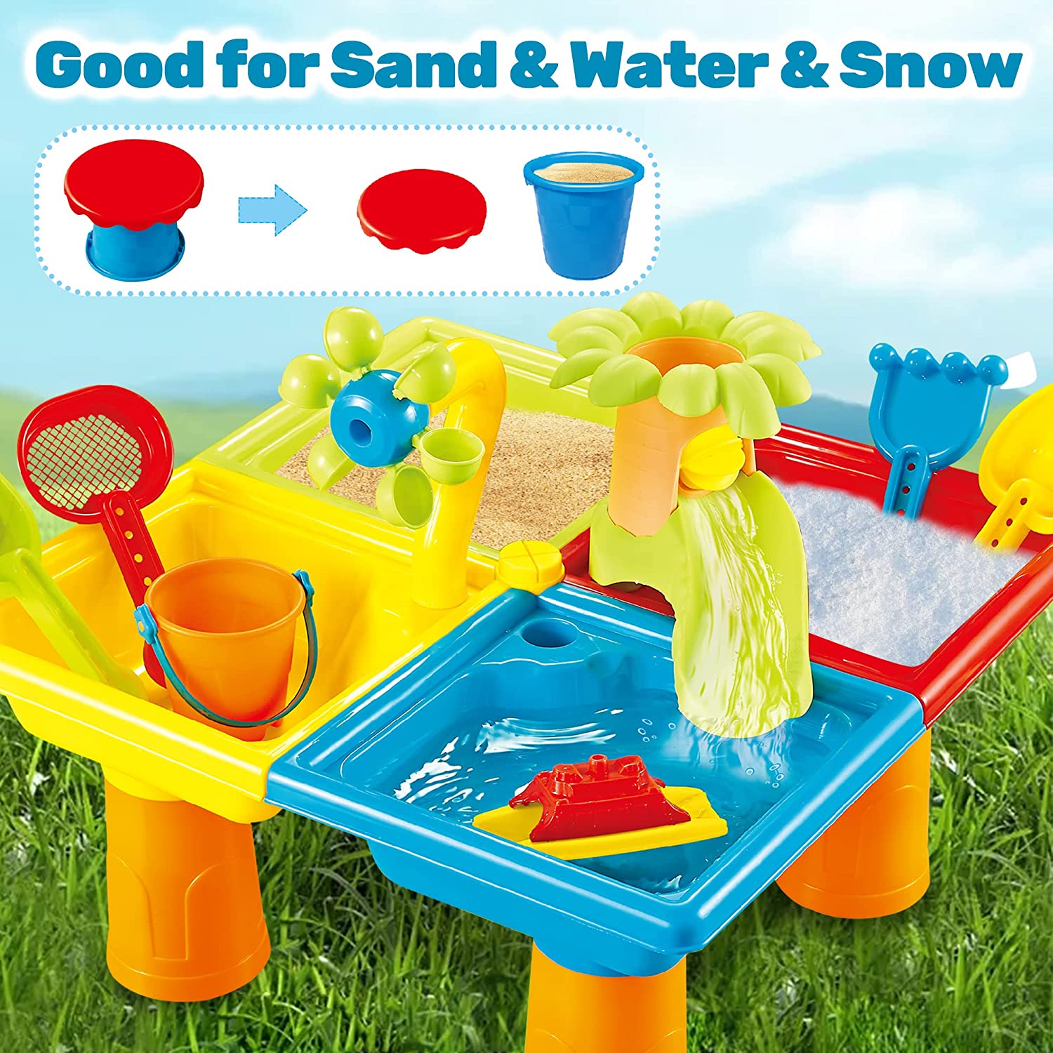 Beach Table Sand Play Toys Chi - Board Game Simple ulasan dan harga