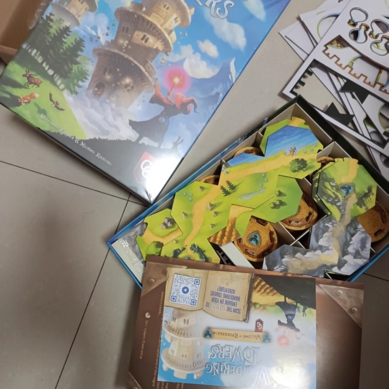 Wandering Towers Strategy Boar - Board Game Strategi ulasan dan harga