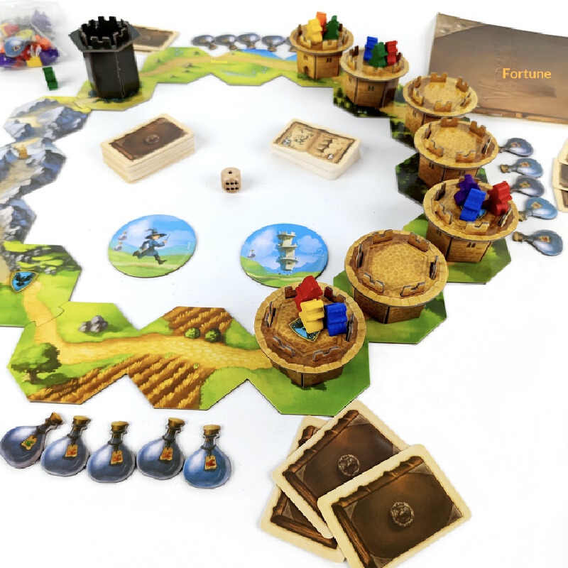 Wandering Towers Strategy Boar - Board Game Strategi ulasan dan harga