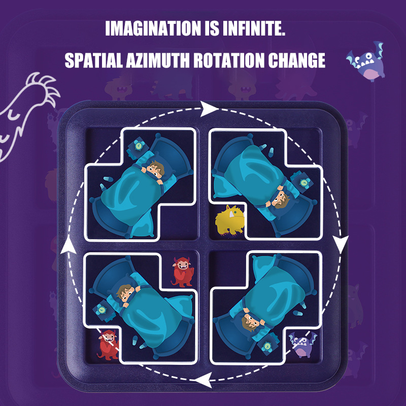 Monster Maze Hide and Seek Puz - Board Game Arena ulasan dan harga