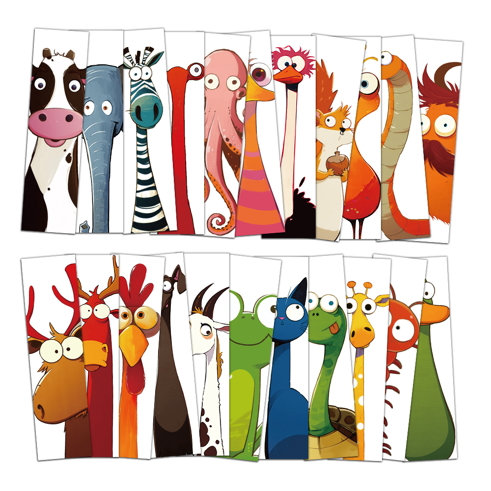 30PCS Animal Funny Bookmarks R - Board Game Book ulasan dan harga