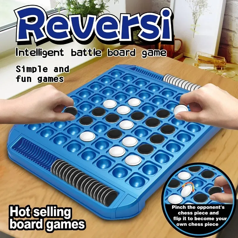 Dual-Side Flip Board Strategy  - Board Game Strategi ulasan dan harga