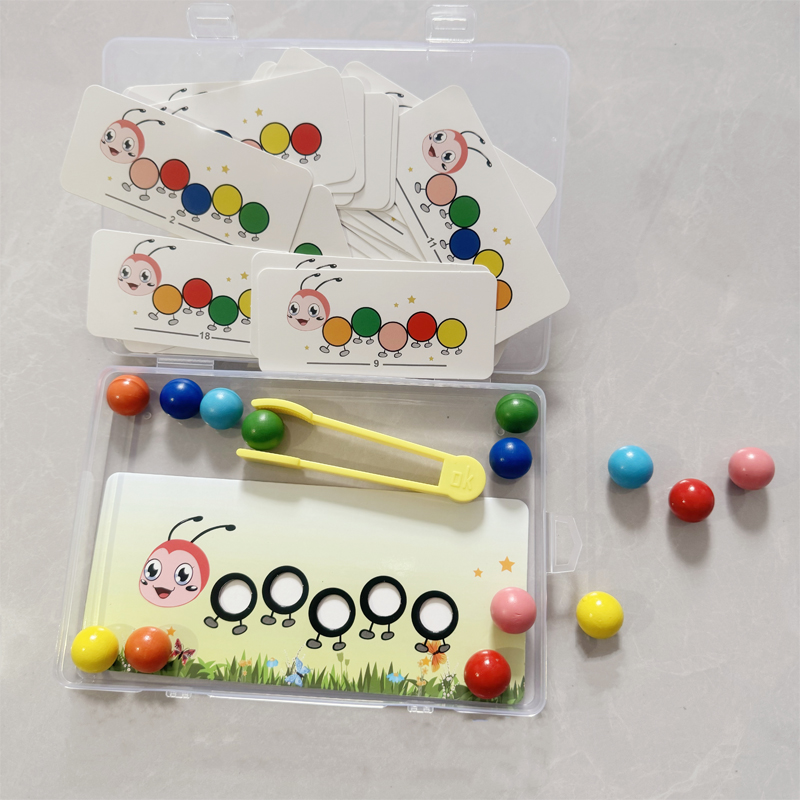 Caterpillar Bead-Picking Toy,  - Board Game Education ulasan dan harga