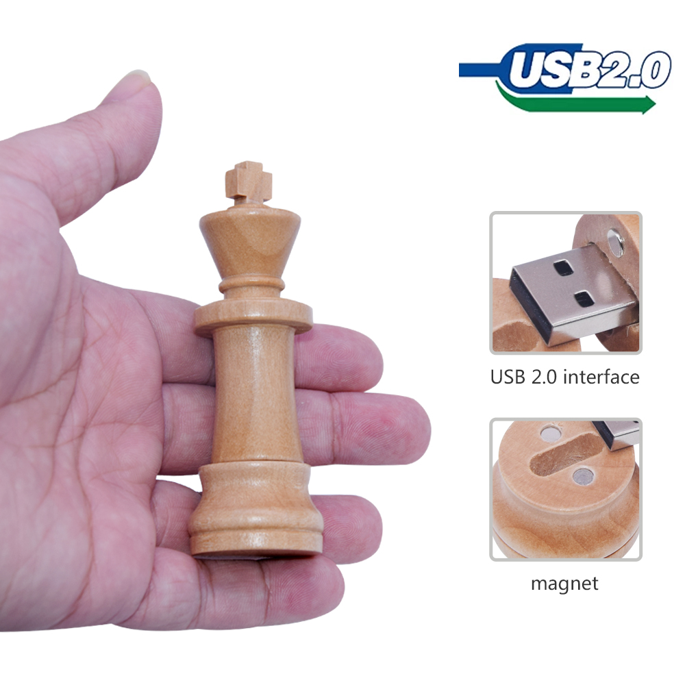 Wooden International Chess USB - Board Game Oath ulasan dan harga