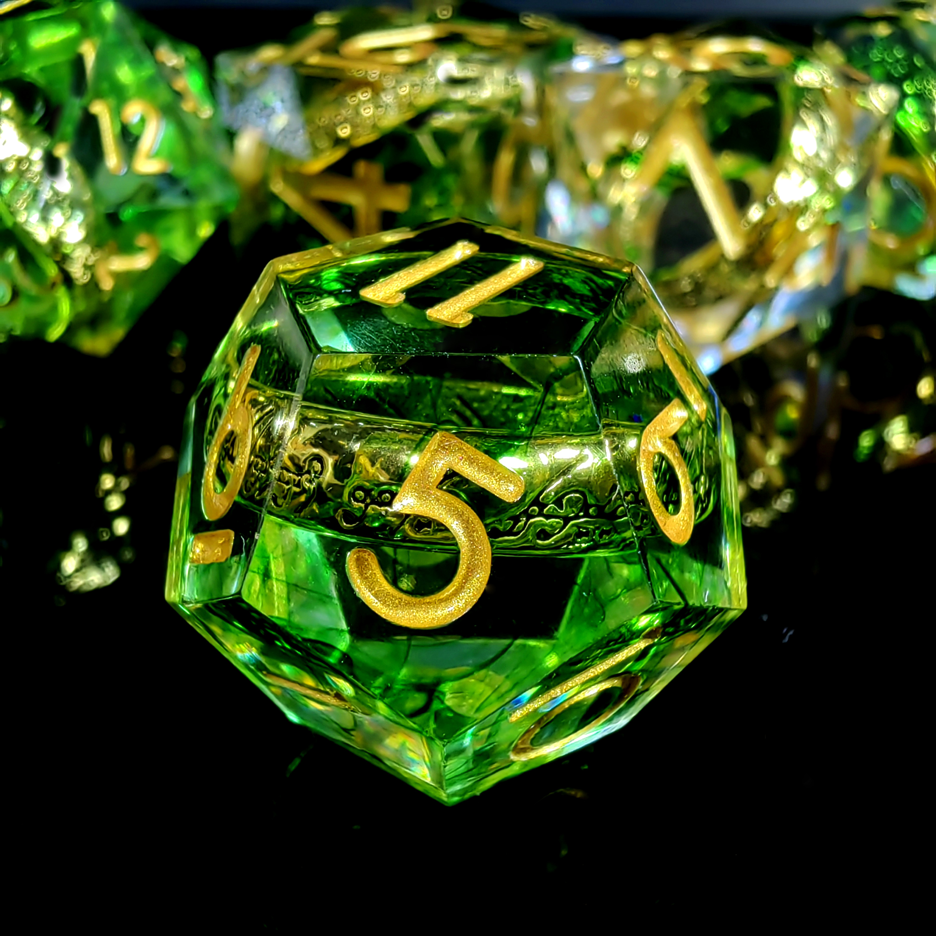 DnD Dice Set - 7pc Resin Polyh - Dice Set Polyhedral ulasan dan harga