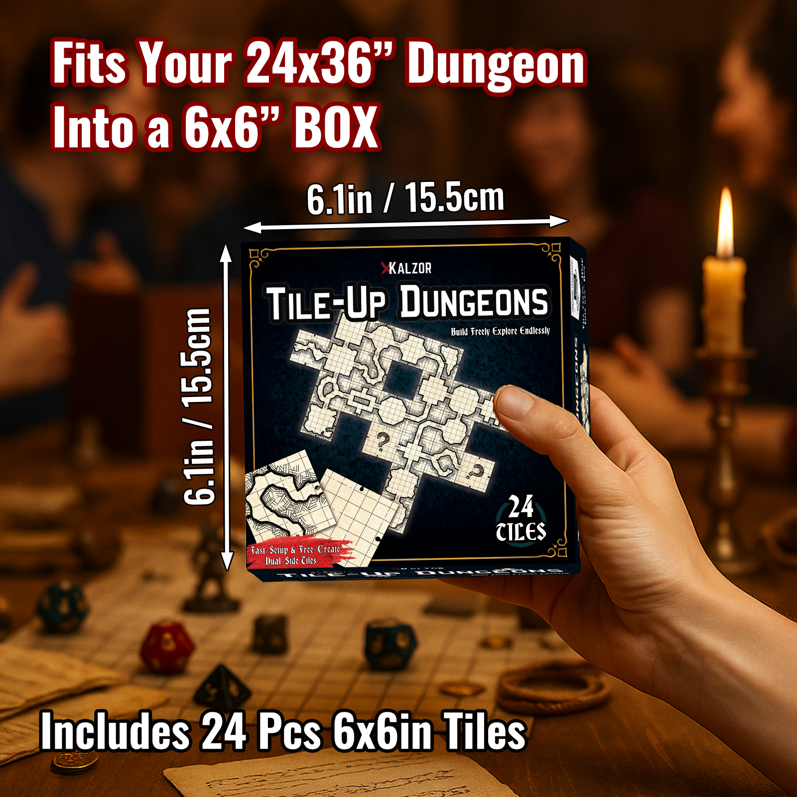 Tile Up Dungeons | Unique Desi - Board Game Design ulasan dan harga