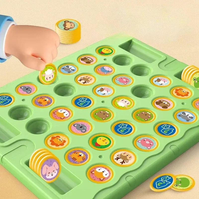 1 Pcs New Animal Flip Chess Bo - Board Game Strategi ulasan dan harga