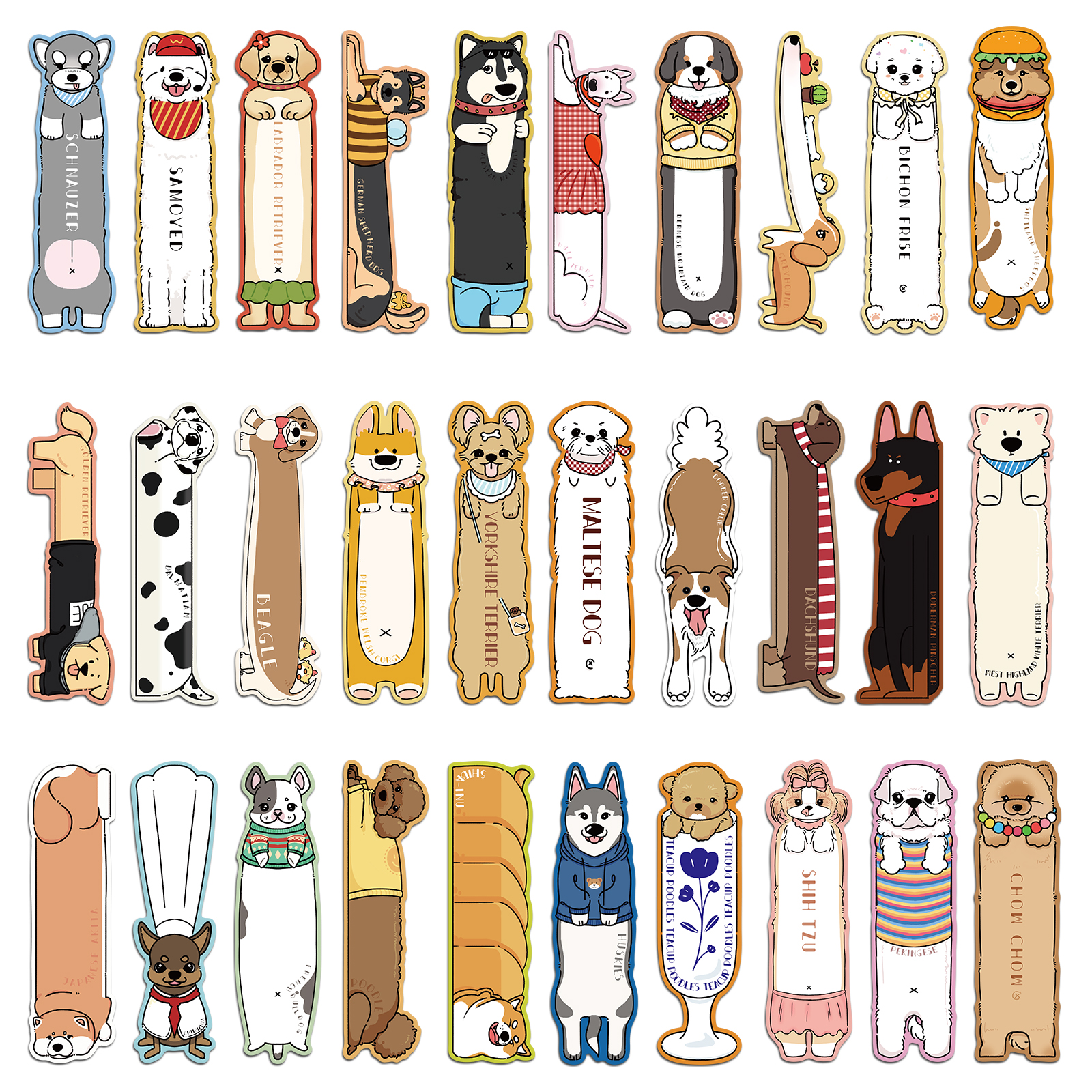 30PCS Reading Dog Theme Bookma - Board Game Book ulasan dan harga