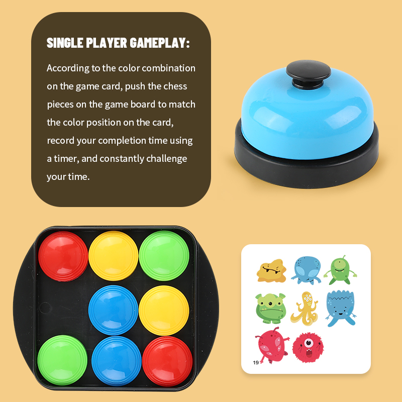 Crazy Push Toys Music Kids Fun - Board Game Simple ulasan dan harga