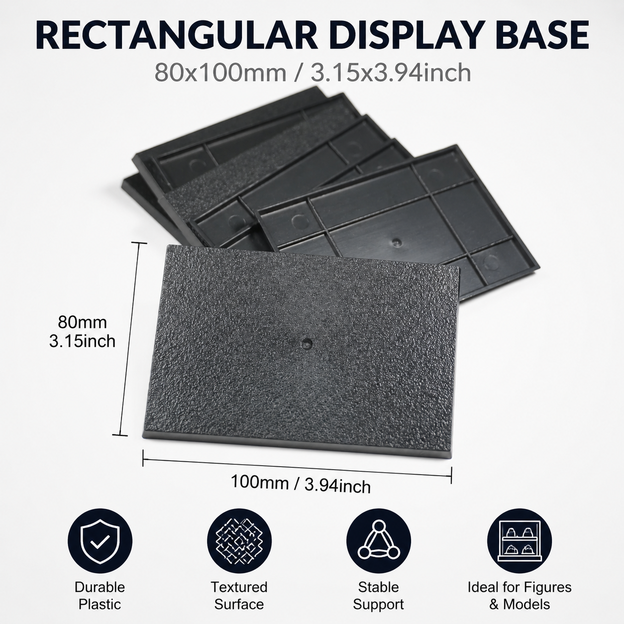 80x100mm Base for Wargames and - Board Game Nature ulasan dan harga