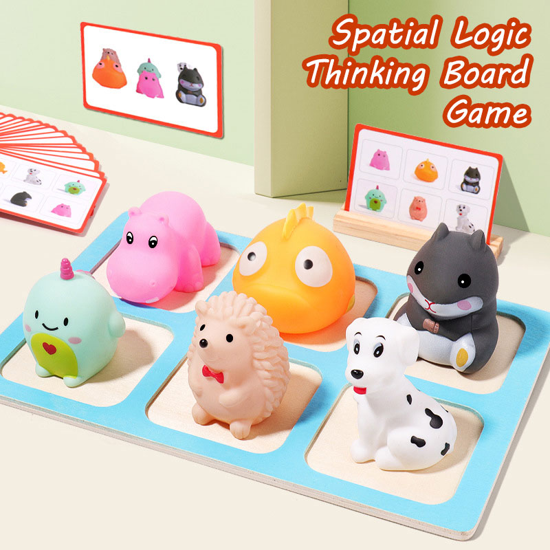 Children Logical Thinking Boar - Board Game Nature ulasan dan harga