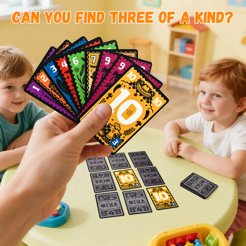 Strategic Card Board Game TRIO - Board Game Strategi ulasan dan harga