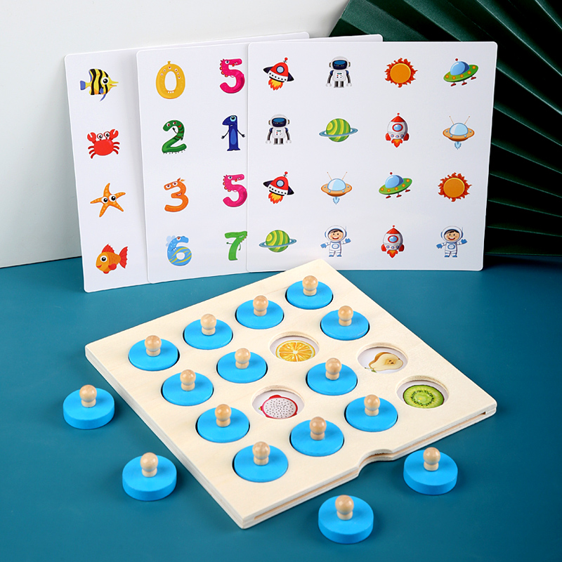 Montessori memory chess game 3 - Board Game Oath ulasan dan harga