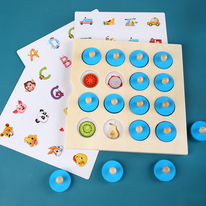 Montessori memory chess game 3 - Board Game Oath ulasan dan harga