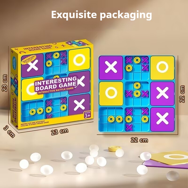Fun Tic-Tac-Toe Board Game Kid - Board Game Strategi ulasan dan harga