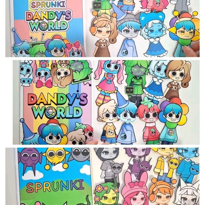 No Cutting Rhythm Box Sprunki  - Board Game Simple ulasan dan harga