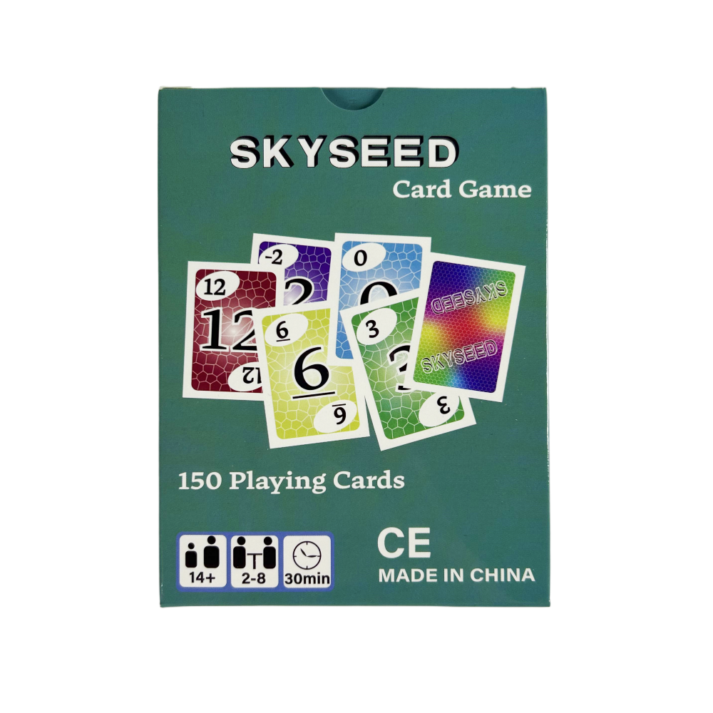 Skyseed Card Game 150 Playing  - Board Game Simple ulasan dan harga