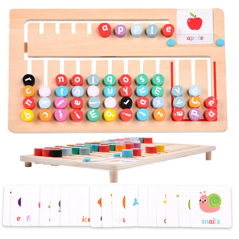 Matching Letter Game Children  - Board Game Education ulasan dan harga