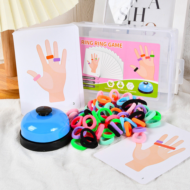 Kids Finger Ring Board Game Co - Board Game Education ulasan dan harga