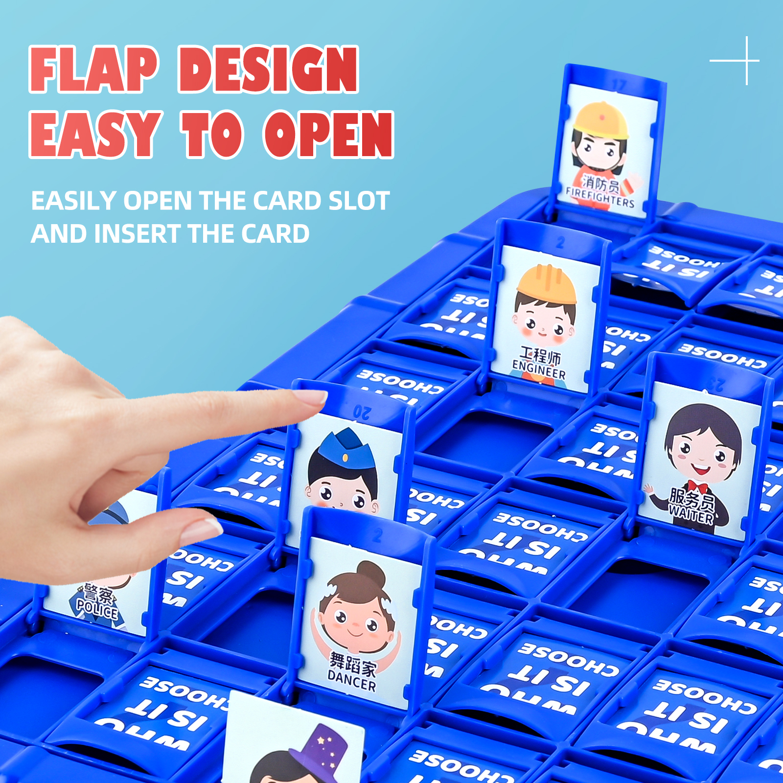 Guess Who I Am, Children'S Puz - Board Game With Chips ulasan dan harga