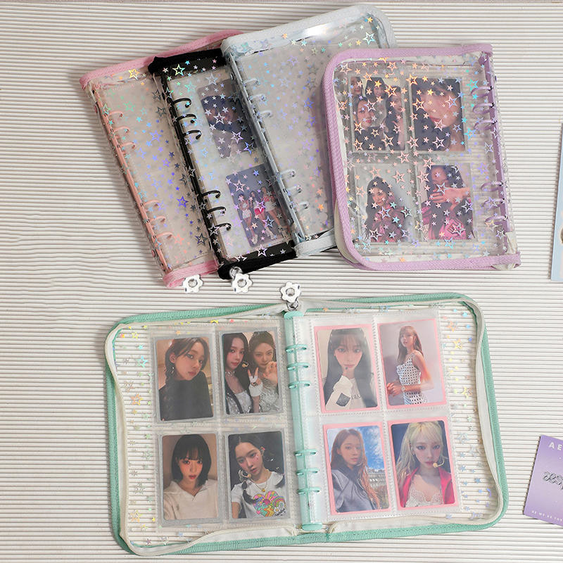 A5 Star Zipper Binder Photocar - Board Game Book ulasan dan harga