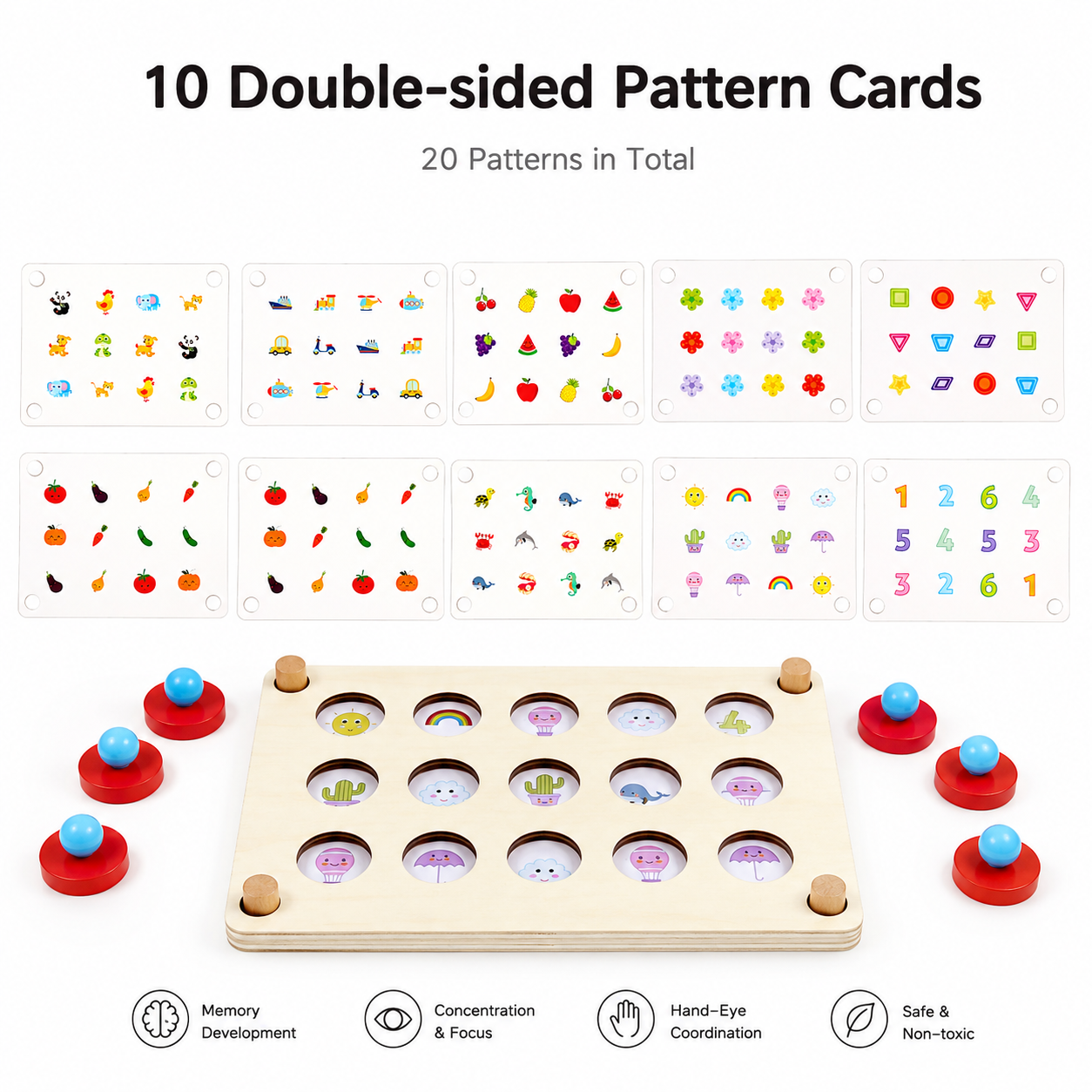 Memory Chess, Children's Educa - Board Game Oath ulasan dan harga