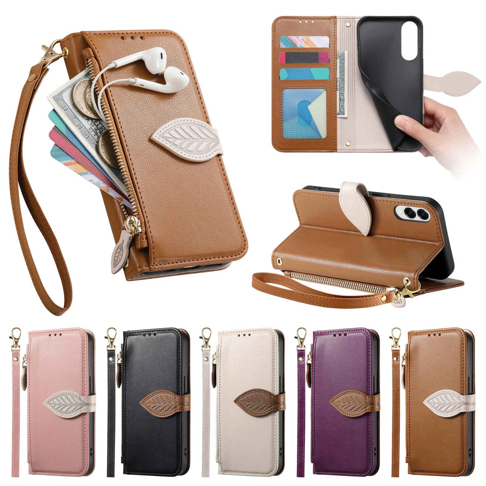 Business PU Leather Phone Case - Board Game Book ulasan dan harga