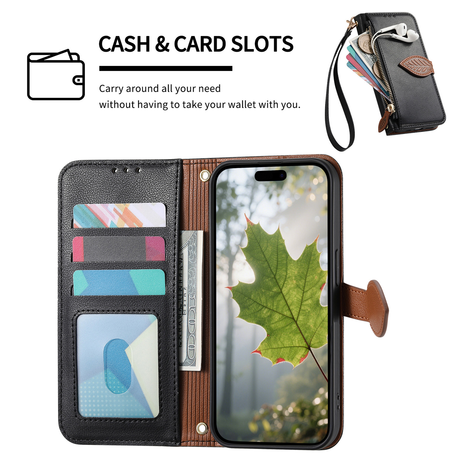 Business PU Leather Phone Case - Board Game Book ulasan dan harga