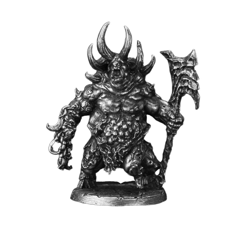 Bull Warrior Metal Figurine Mi - Board Game Arena ulasan dan harga